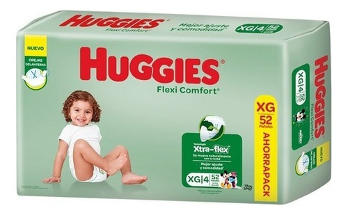 Pañales Huggies Flexi Comfort  XG