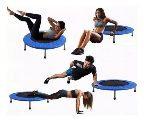 Trampolín 40 Con Agarradera, 102 Cm, Alto Rebote