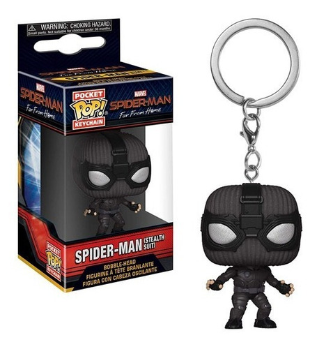 Funko Pocket Pop Spider-man Stealth Suit Llavero Spiderman 