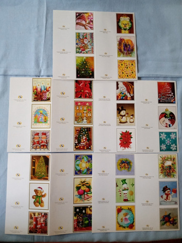 Imagem 1 de 6 de Kit 30 Mini Cartões De Presente Natal Exclusivos Lindos