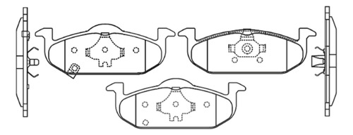 Pastillas Delanteras Mg 3 1.5 2020