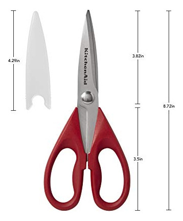 Tijeras De Cocina Multiusos Con Funda Con Agarre Comodo Red