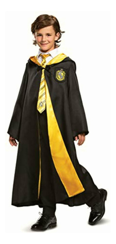 Disguise Harry Potter Hufflepuff Bata De Lujo Para Niños,
