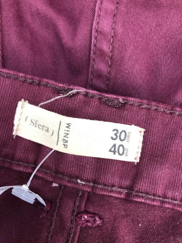 Pantalón Sfera De Color Morado Talla M (Usado)