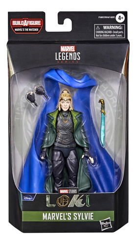 Sylvie Marvel Legends Loki The Watcher Baf 6 Pulgadas