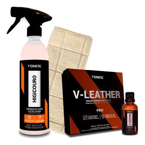 1 Vitrificação Banco De Couro Higicouro 1 V-leather Vonixx