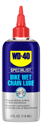 Lubrificante Óleo Wd-40 Bike Wet 118ml Corrente Úmida Chuva