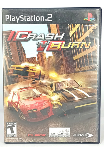 Crash N Burn Playstation 2 Ps2 