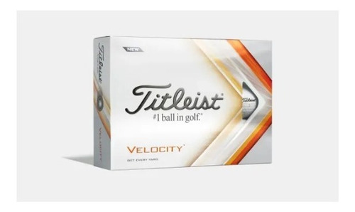 Imagen 1 de 1 de Pelotas Titleist Velocity  De 12 Unidades Golflab.