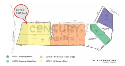 Imagen 3 de 30 de Exclusivo Lote 5.050 M2 Con Costa Lago N.huapi, Villa La Angostura - L 7
