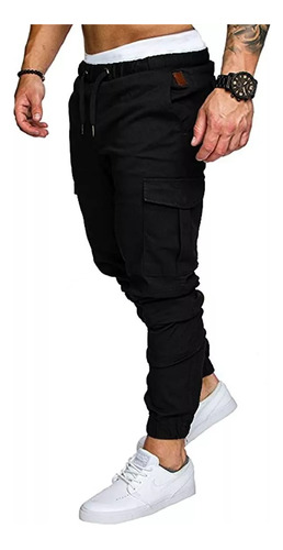 Jogger Cargo Para Hombres / Tendencia A La Moda