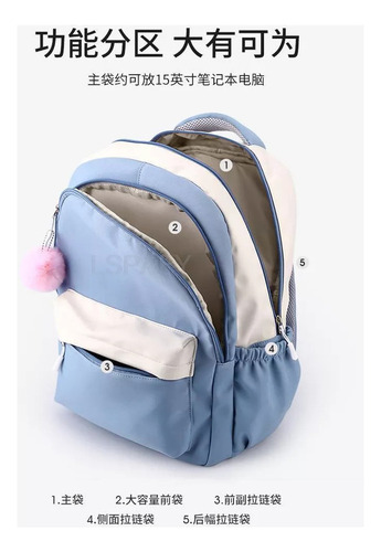 S Mochila Escolar Impermeable For Niños De Moda For Computadora Portátil