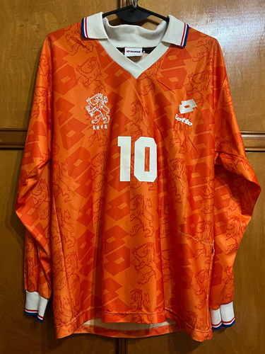 Camiseta Holanda Estados Unidos 1994 Bergkamp 10 Arsenal S-m