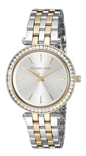 Reloj Michael Kors Para Mujer Mk3405 Darci Dos Tonos Cuarzo