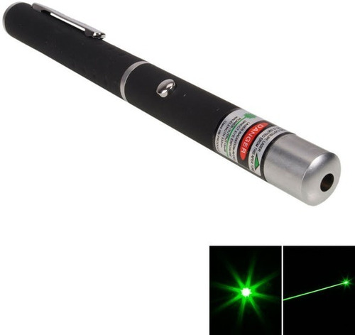 Imagen 4 de 10 de Puntero Laser Verde Potente Muy Largo Alcance + Estuche
