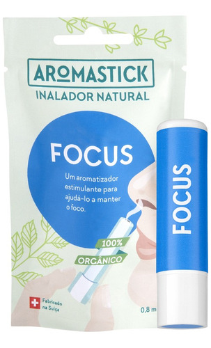 Aromaterapia Natural Aromastick Focus Inalador Nasal