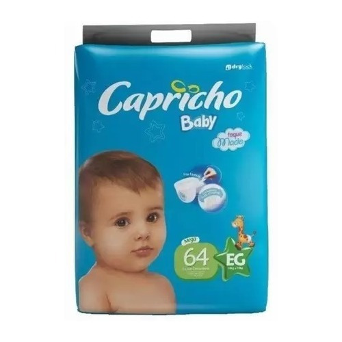 Fralda Infantil Capricho Baby Super Jumbo