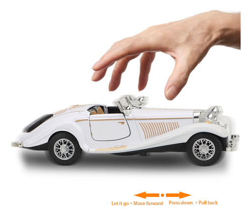 Coches De Juguete De Aluminio Autos A Escala Con Sonido