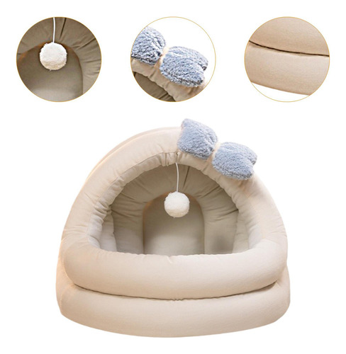 Cama Cálida Para Gatos De Invierno, Cálida, Suave, S