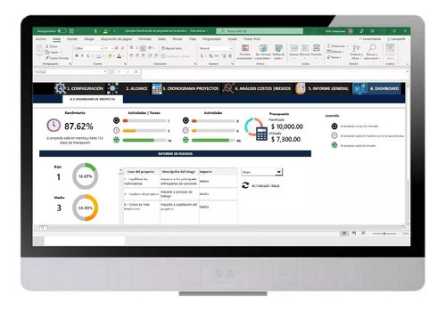 Sistema De Planificación De Proyectos Automatizado Plantilla