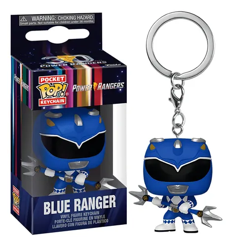 Chaveiro Funko Pop Power Rangers Blue Ranger | MercadoLivre