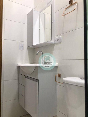 Imagem 7 de 12 de Apartamento Com 2 Dormitórios Para Alugar, 53 M² Por R$ 1.500/mês - Vila Guiomar - Santo André/sp - Ap2020