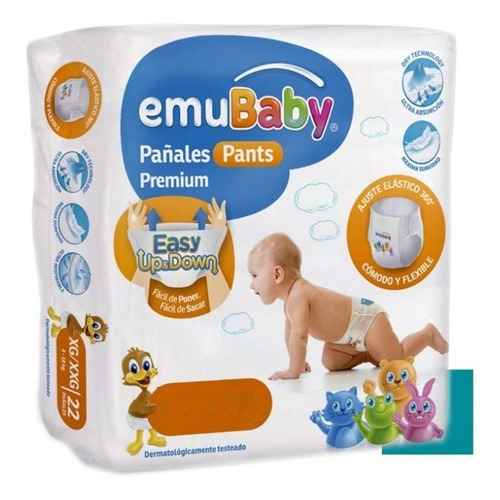 Pañales Emubaby Pants Xg/xxg