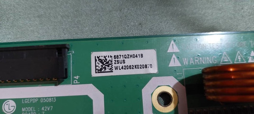 Imagen 6 de 9 de Respuestos Para Tv LG Plasma 42 Px4rvh