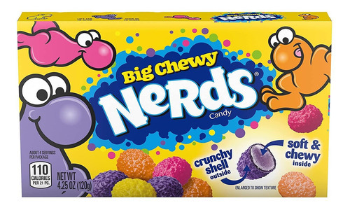 Balas Nerds Chewy Concession 120g