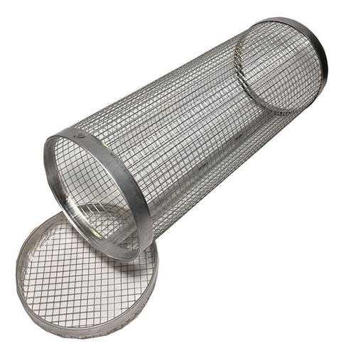 Barbecue Cylinder Bbq Smoked Net Steel Grill In 1