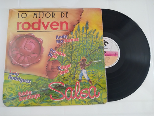 Lo Mejor De Rodven Salsa Lp Vinilo 1996 Colombia