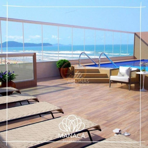 Apartamento Com 1 Dormitório(s) Localizado(a) No Bairro Aviação Em Praia Grande / Praia Grande - 6163