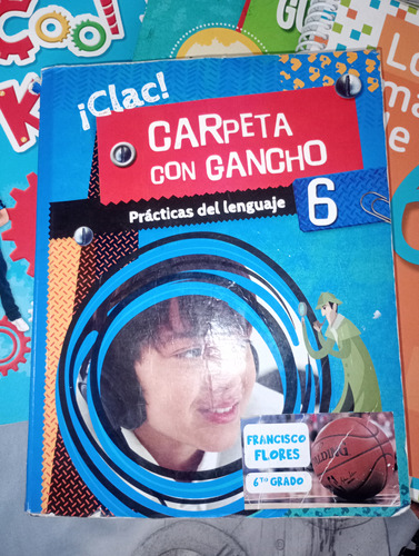 Libro Carpeta Con Gancho - Practicas Del Lenguaje 6