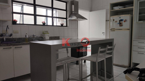 Imagem 16 de 17 de Cobertura Com 3 Dormitórios À Venda, 275 M² Por R$ 1.800.000,00 - Gonzaga - Santos/sp - Co0083