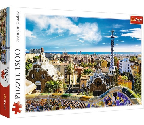 Puzzle Rompecabezas 1500 Piezas Trefl Barcelona Park Guell
