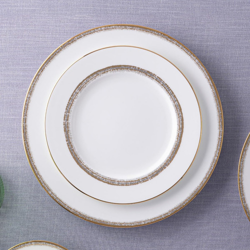 Noritake Haku Dinner, 11, Juego De 4 En Blanco