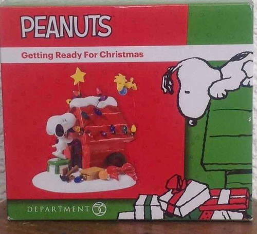 El Pueblo De Snoopy Peanuts Se Prepara Para Navidad