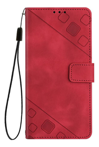Funda Cartera De Cuero Magnética For Infinix Note 40 Pro 5g