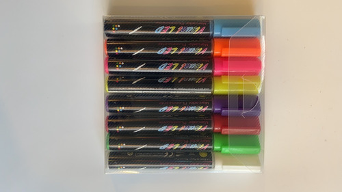 Marcadores Fluorescentes Visual Grande