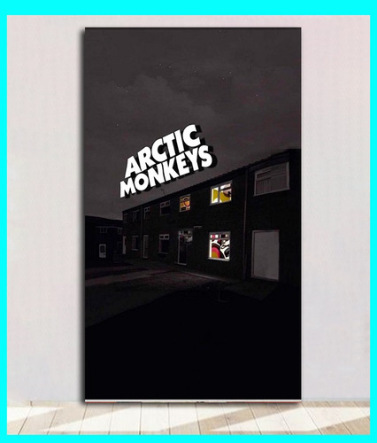 Cuadro Decorativo Arctic Monkey 29x50cm Favourite Worst Musi