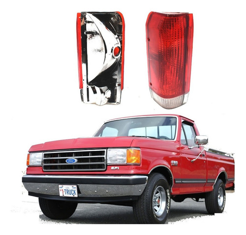 Calavera Pick Up F150/f250 1987 1988 1989 A 1991 Izquierda