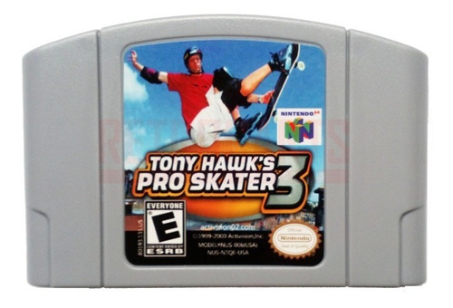 Tony  Hawk Pro Skater 3 Compatible N64