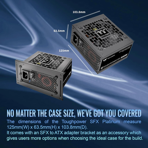 Thermaltake Toughpower Sfx 850 W 80 Plus Platinum Atx 3.1 S.