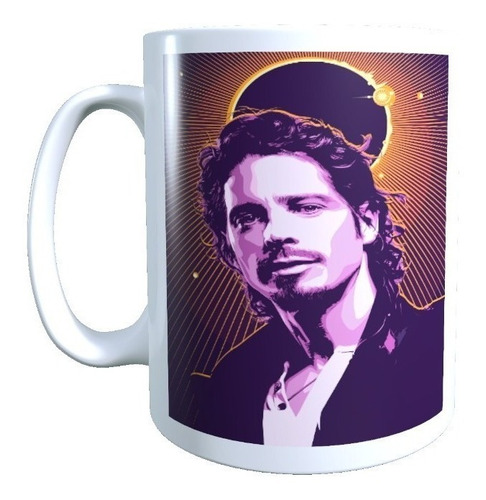 Taza Diseño Chris Cornell Soundgarden Grunge Poster