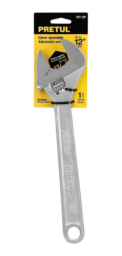 Perico Profesional O Llave Ajustable 12 Pretul 21817
