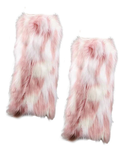 Calentadores De Piernas Zapatos Cuff Cover Faux Furry