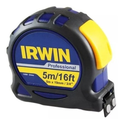 Trena Métrica Profissional 5 Metros Irwin Iw13950