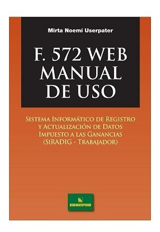 Formulario 572 Web - Manual De Uso