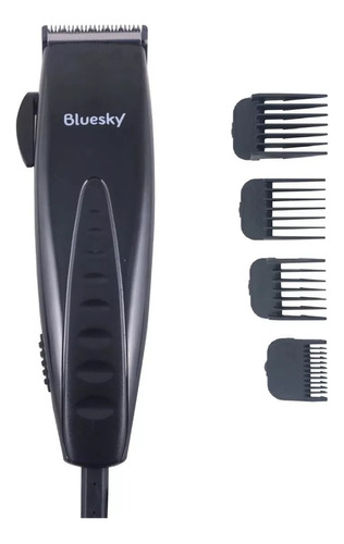 Cortadora De Pelo Electrica Bluesky 220v Negra Casi Sin Uso (Reacondicionado)