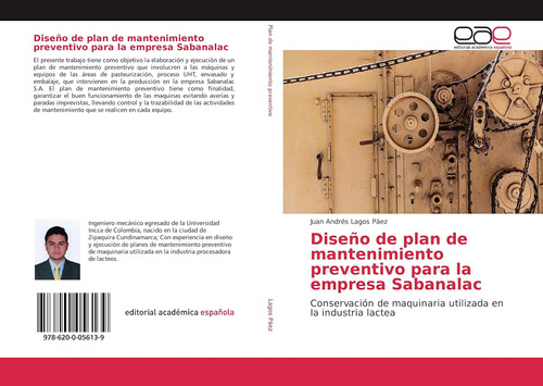 Libro: Diseño De Plan De Mantenimiento Preventivo Para La Em